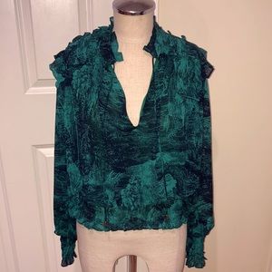 Elan Blouse Size S NWOT!